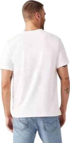 Levi's Housemark Henley T-Shirt kurzarm weiß (Herren)