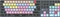 LogicKeyboard Titan Wireless Avid Pro Tools Mac, Titanium Gray, LEDs weiß, USB/Bluetooth, UK Vorschaubild