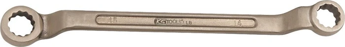KS Tools BRONZEplus Doppelringschlüssel funkenfrei, 22/27x330mm