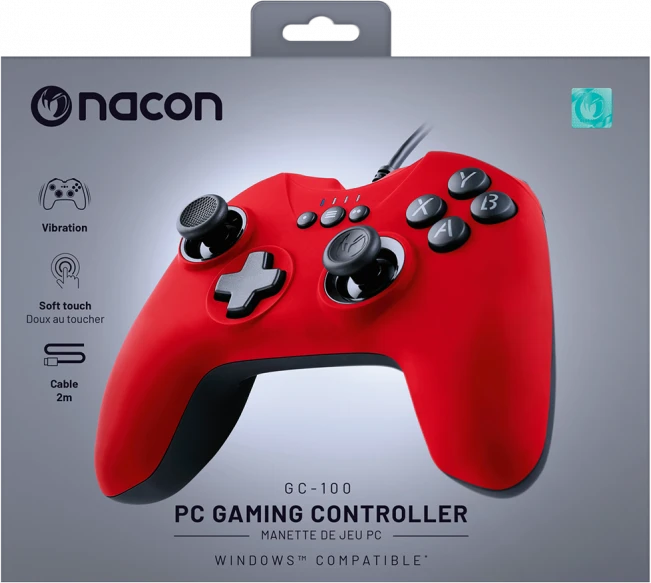 Nacon GC-100XF Game Controller rot (PC)