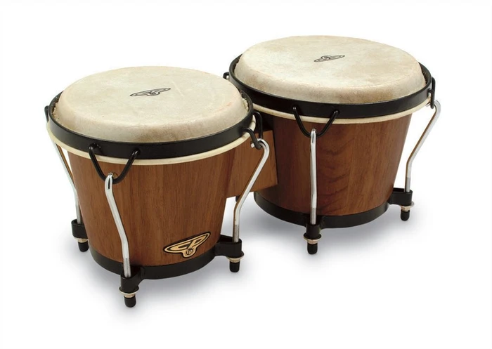 LP CP Traditional Bongos Dark Wood