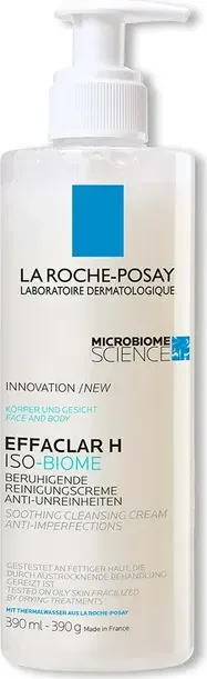 La Roche-Posay Effaclar H Iso-Biome Reinigungscreme, 390ml