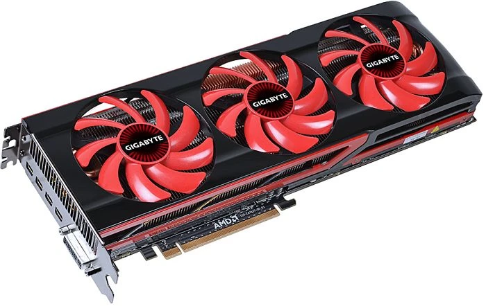 GIGABYTE Radeon HD 7990 [Malta XT], 2x 3GB GDDR5, DVI, 4x mDP