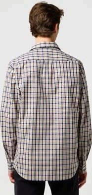 Wrangler Regular 1 Pocket Hemd langarm beige (Herren)