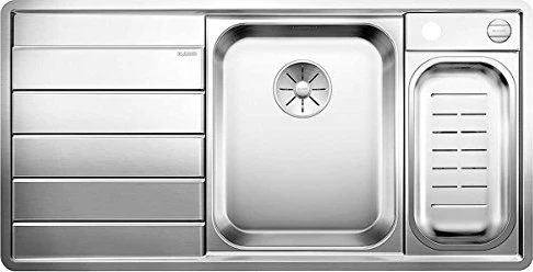 Blanco Axis III 6 S-IF Dampfgar-Edition InFino Becken rechts mit Ablauffernbedienung edelstahl