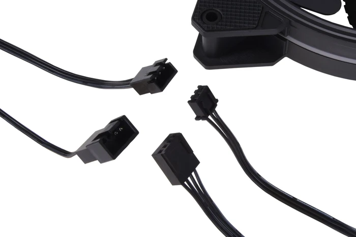 Alphacool Eis-Matrix 2 Adapterkabel, 5-Pin auf PWM + ARGB 20cm, 3er-Pack