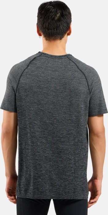 Odlo Essential Seamless Laufshirt kurzarm grey melange (Herren)