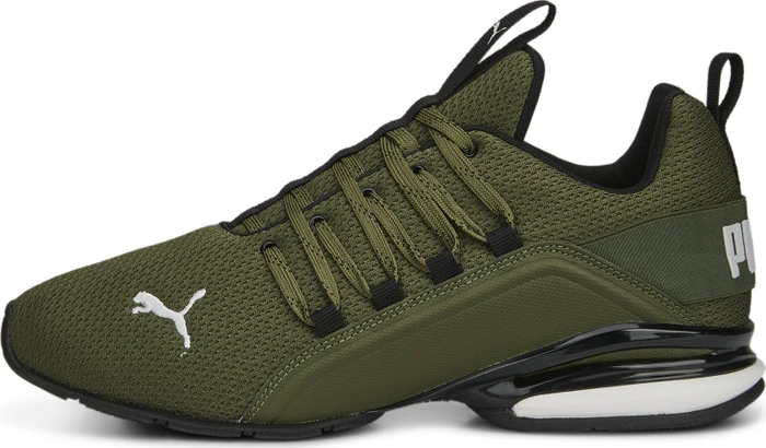Puma Softride One4All Camo green moss/puma black/feather gray