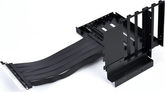 Lian Li Riser Card, inkl. PCI-Slot Blende für O11 Dynamic XL, gewinkelt, PCIe 3.0, 200mm, schwarz