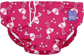 Bambino Mio Mehrweg-Schwimmwindel Gr.S Flamingo pink, 5-7kg, 1 Stück