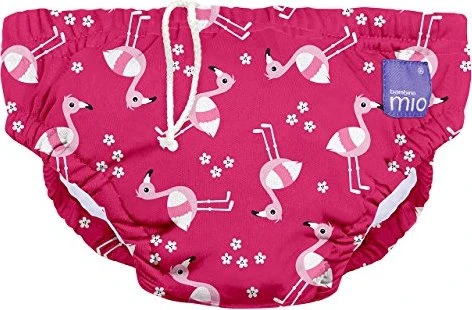 Bambino Mio Mehrweg-Schwimmwindel Gr.S Flamingo pink, 5-7kg, 1 Stück