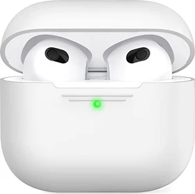 AhaStyle Protective Cover für Apple AirPods 3 White
