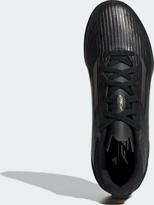 adidas F50 League TF core black/iron metallic/gold metallic (Junior)