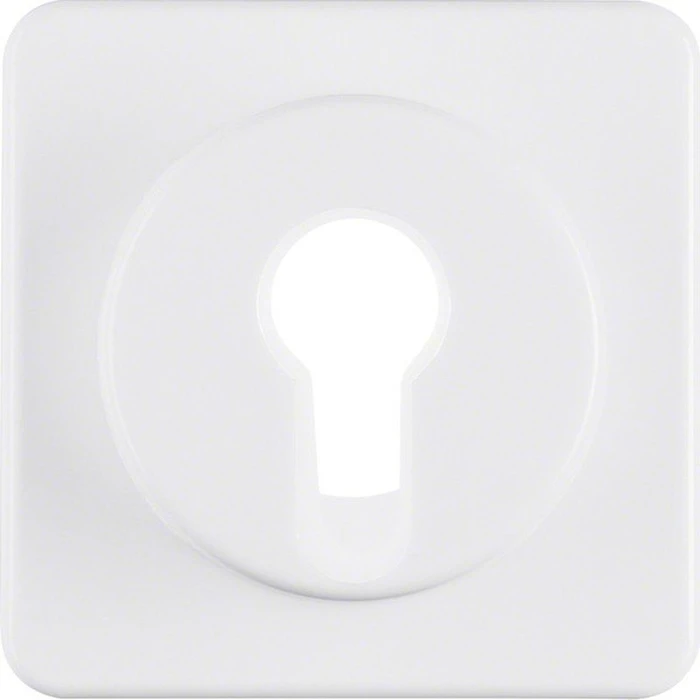 Berker Zentralstück für Schlüsselschalter/-taster IP44, polarweiß
