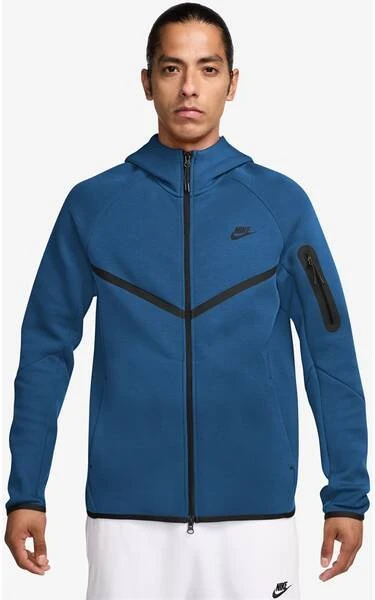 Nike Tech Fleece Windrunner Hoodie court blue/black (Herren)