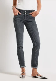 Street One Jane Jeans dark steel/grey washed (Damen)