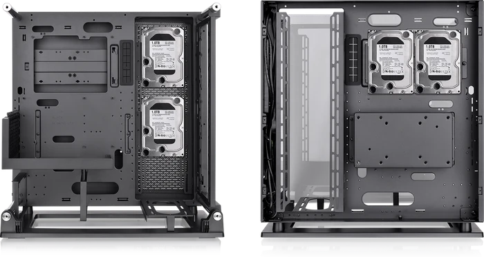 Thermaltake Core P3 TG Pro, schwarz, Glasfenster