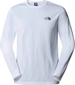 The North Face Simple Dome Shirt langarm tnf white (Herren)