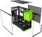 Geometric Future Model 5 Black/Green, inkl. Lüfter, Glasfenster Vorschaubild