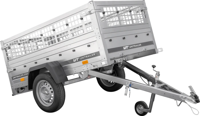 Unitrailer Garden Trailer 200 Kipp mit Laubgitteraufsatz