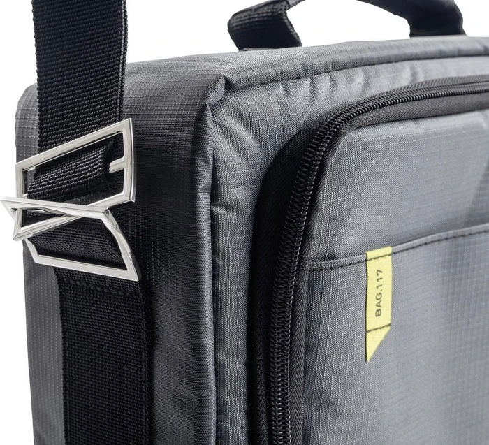 B&W International Notebooktasche TEX.162.RPD, Laptoptasche mit variabler Facheinteilung
