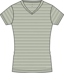 CMP Horizontal Mesh Funktionsshirt kurzarm pistacchio (Damen)