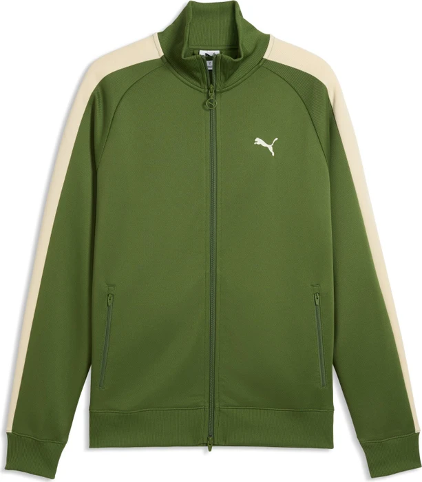 Puma T7 Always On Trainingsjacke earthy green/buttercream (Herren)