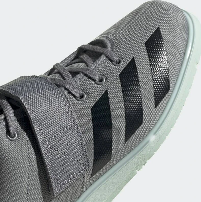 adidas Powerlift 4 grey three/core black/green tint (Herren)