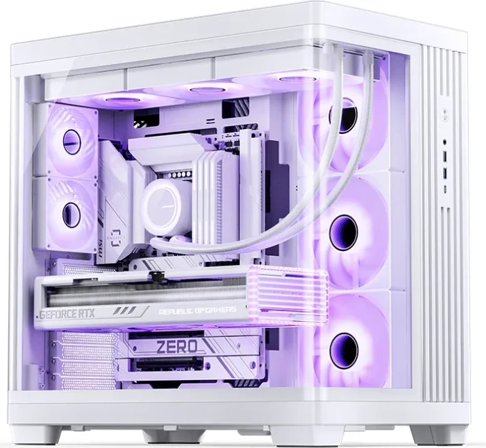 Jonsbo TK-4 White, Glasfenster