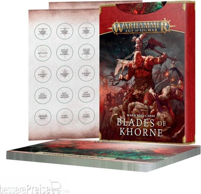 Games Workshop Warhammer Age of Sigmar - Warscrolls: Blades of Khorne