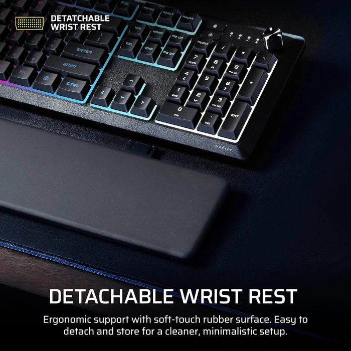 Corsair SKIFF 100, schwarz, LEDs RGB, USB, IT