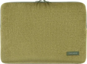 Tucano Velluto Sleeve für MacBook 13" grün
