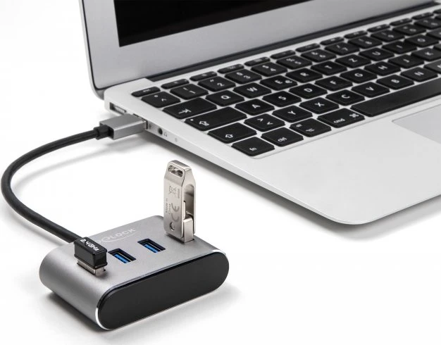 DeLOCK 4-Port USB-Hub, 4x USB-A 3.0, USB-A 3.0 [Stecker]
