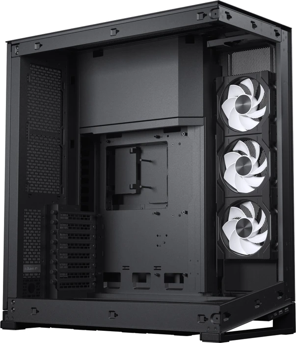 Phanteks NV7 Black, schwarz, Glasfenster