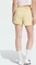 adidas Pacer Essentials Knit High-Rise Shorts powder yellow/white (Damen) Vorschaubild