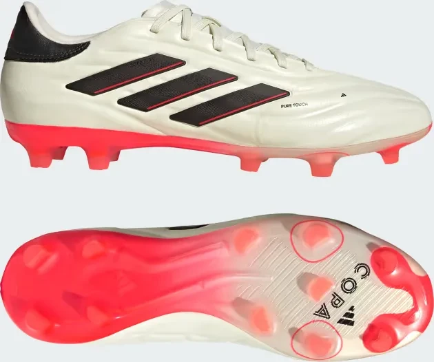 adidas Copa Pure II Pro FG ivory/core black/solar red