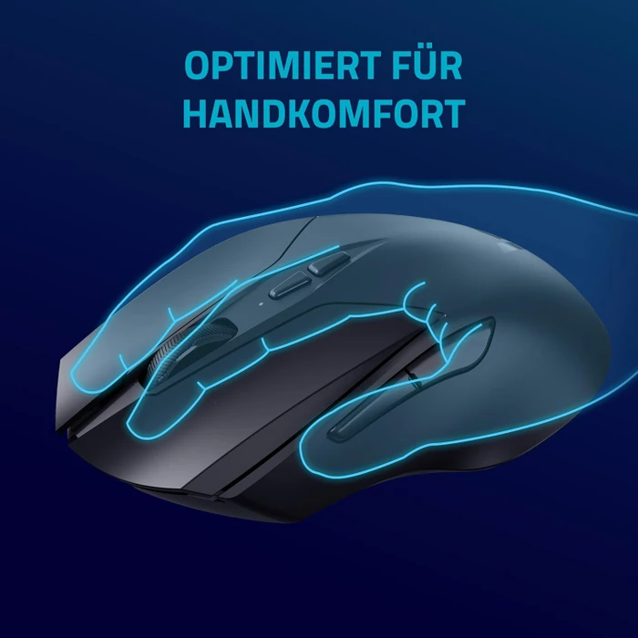 Rapoo V20PRO 8K/4K Wireless Gaming Mouse schwarz, USB