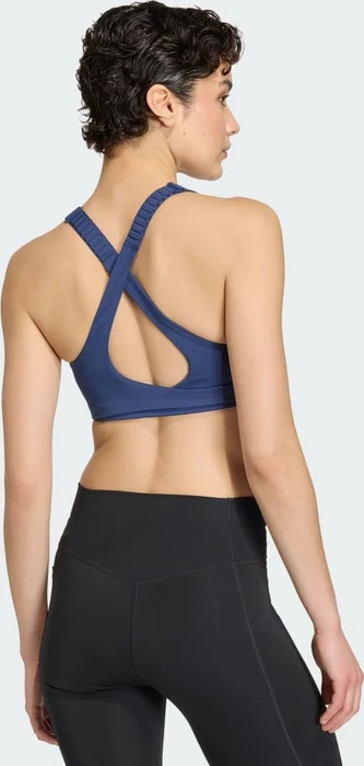 adidas FastImpact Luxe Run High-Support Sport-BH tech indigo (Damen)