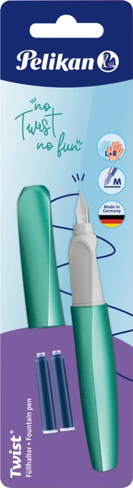 Pelikan Twist cold alaska, rechte Hand/linke Hand, mittel, Blister