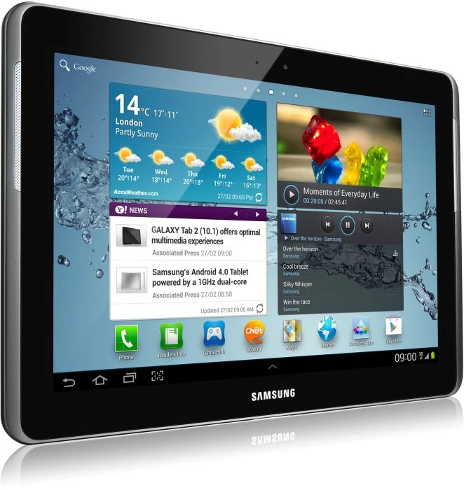 Samsung Galaxy Tab 2 10.1 P5100, silber, 32GB, UMTS