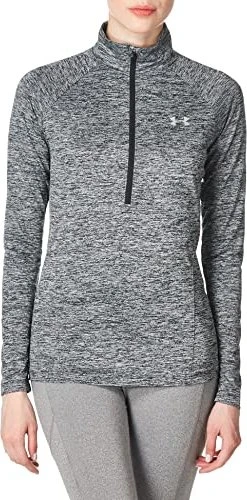 Under Armour Tech Twist Half Zip Funktionsshirt langarm jet gray/gray wolf (Damen)