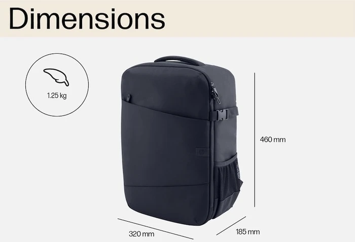 HP Creator Notebook Rucksack 16.1" dunkelblau