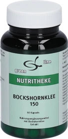11A Nutritheke the green line Bockshornklee 150 Kapseln, 60 Stück