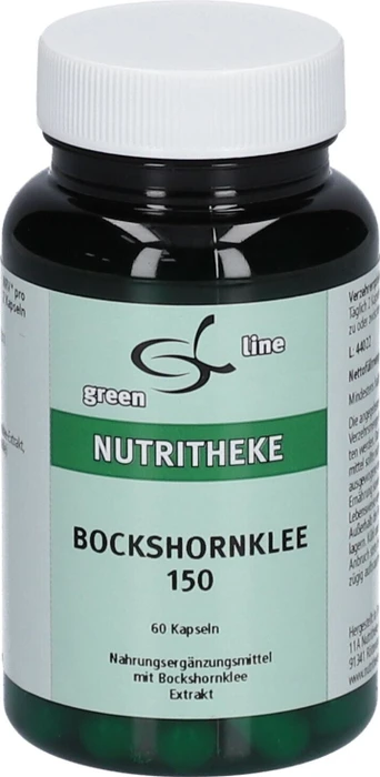 11A Nutritheke the green line Bockshornklee 150 Kapseln, 60 Stück