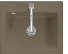 Villeroy & Boch Subway 60 S Einbau Becken mittig timber