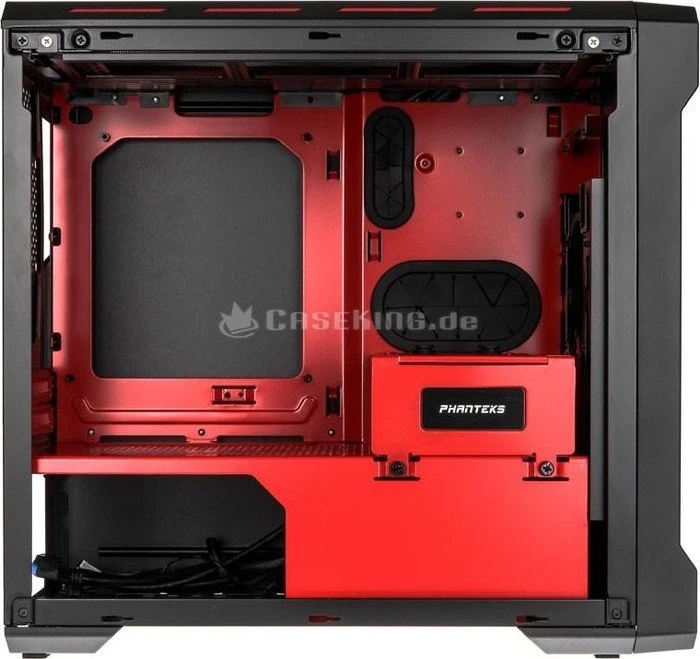 Phanteks Enthoo Evolv ITX rot, Acrylfenster, Mini-ITX