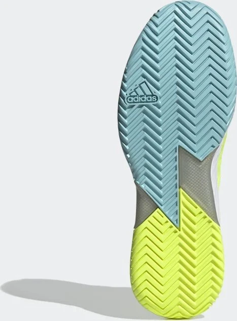 adidas Adizero Ubersonic 4 solar yellow/core black/hazy sky (Herren)