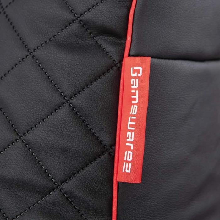 Gamewarez Gaming Sitzsack Classic Crimson Hurricane, schwarz/rot