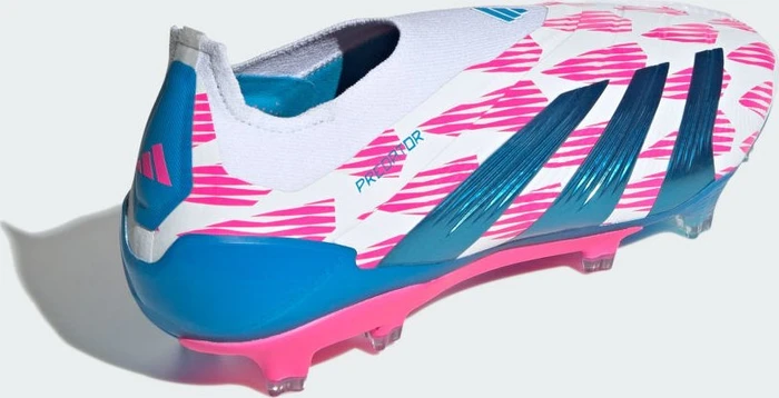 adidas Predator Elite Laceless FG cloud white/solar blue/solar pink