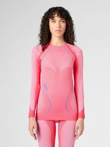 UYN Ambytion Funktionsshirt langarm geranium/pearl grey/atlantic (Damen)